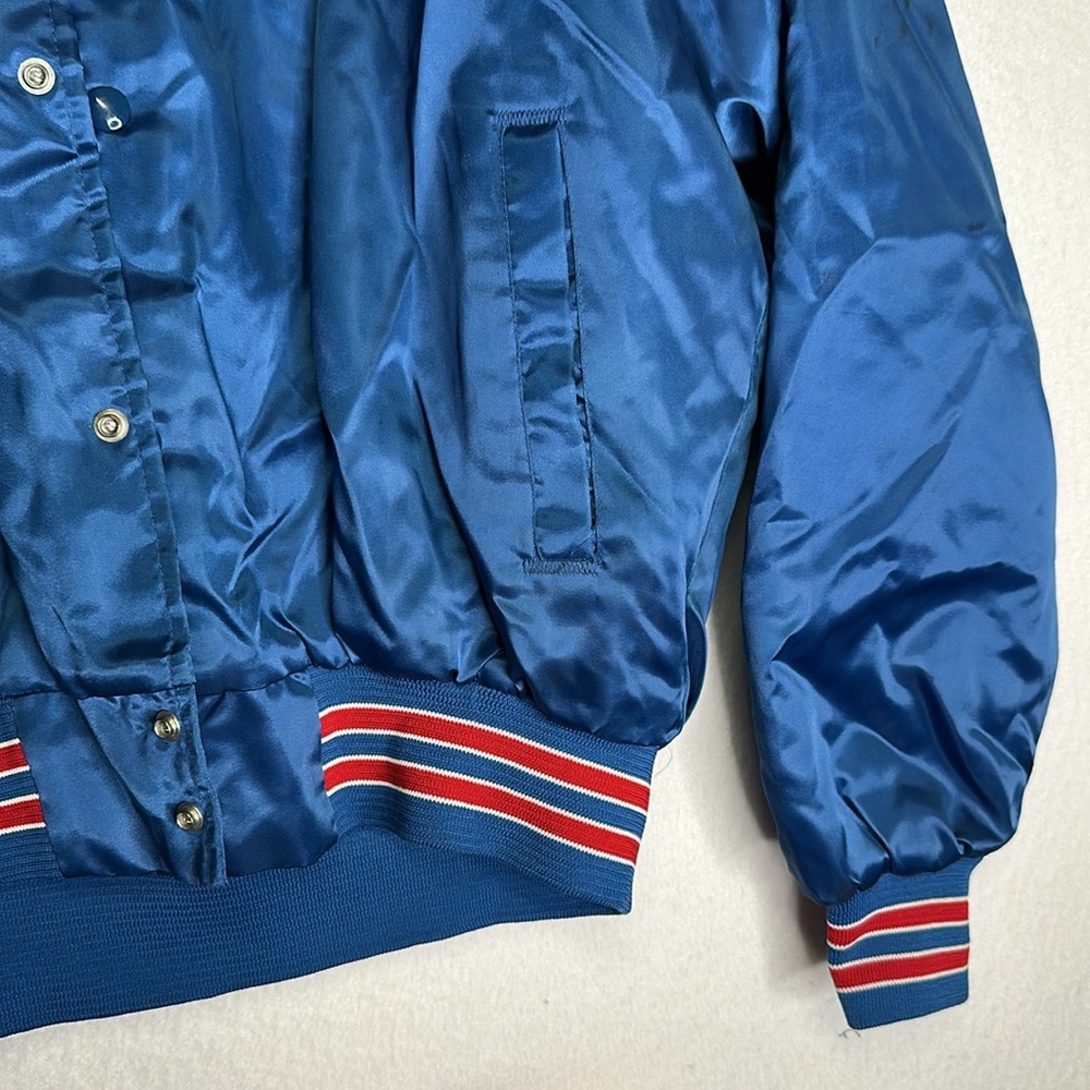 Vintage 1980s New England Patriots Bomber Jacket - Picture 5 of 7